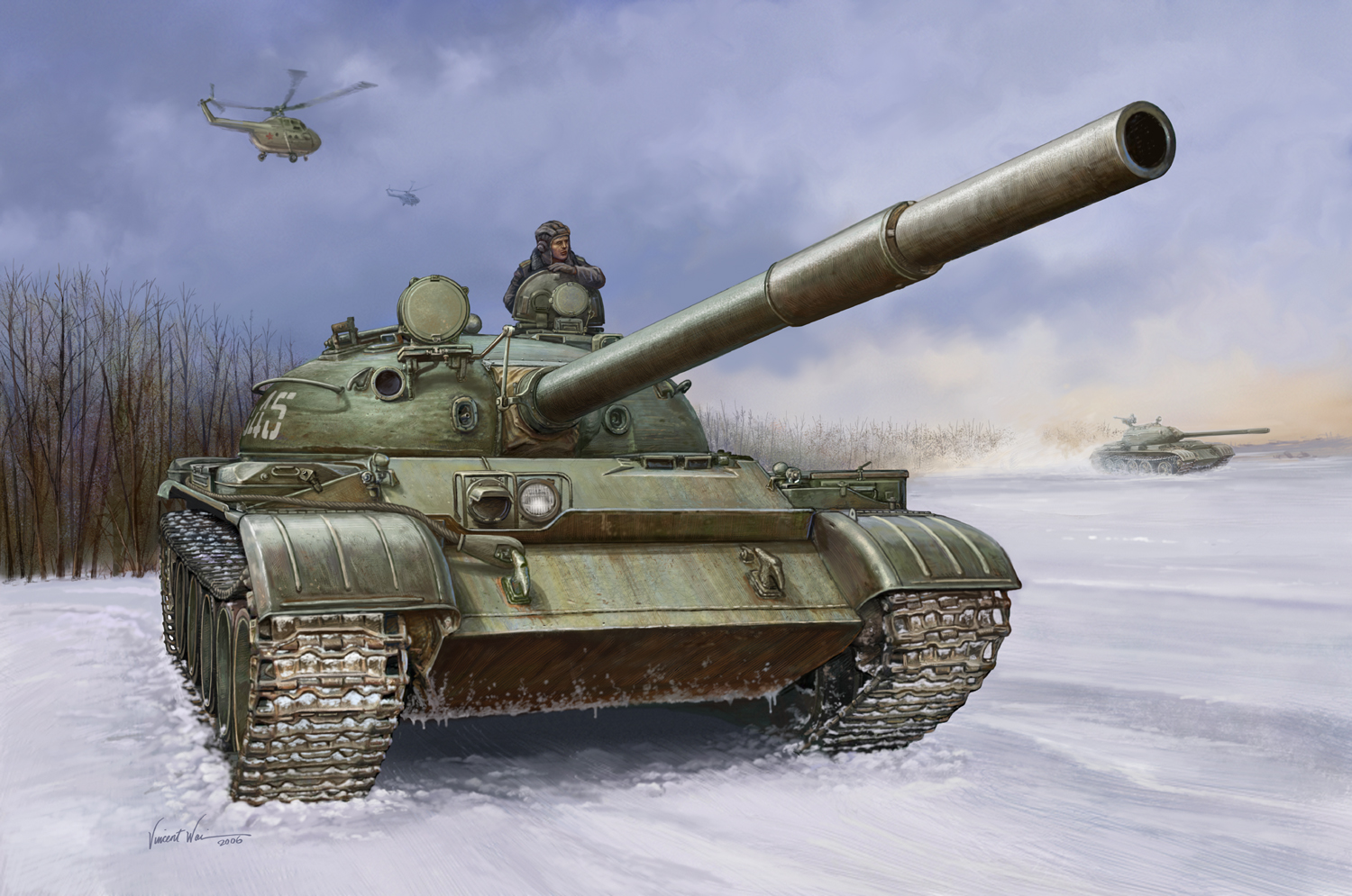 1/35 ソビエト軍 T-62 主力戦車 Mod.1960